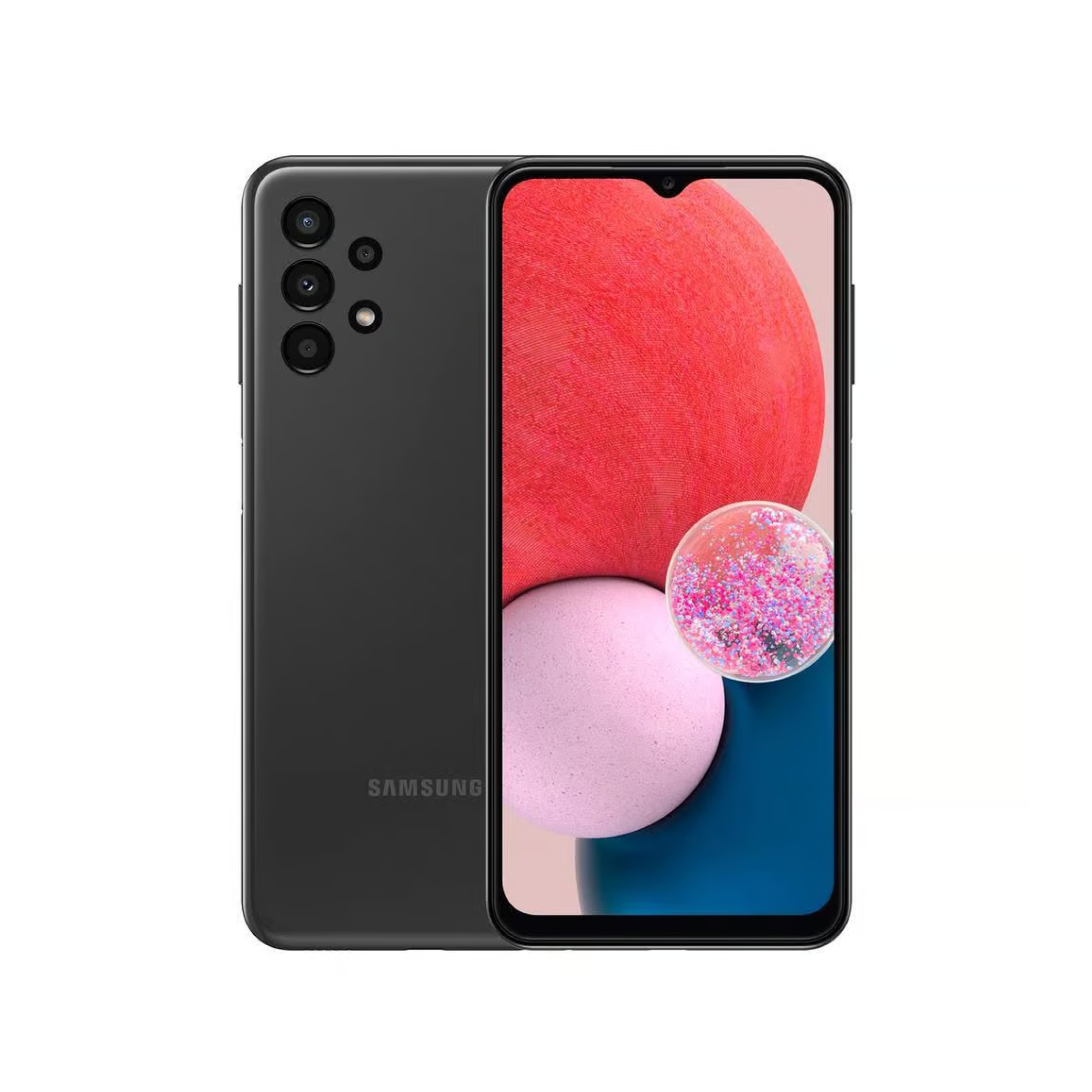 Samsung Galaxy A13, 64GB,  Zwart - Samsung galaxy a13 zwart 1 - SGA1364GBZ